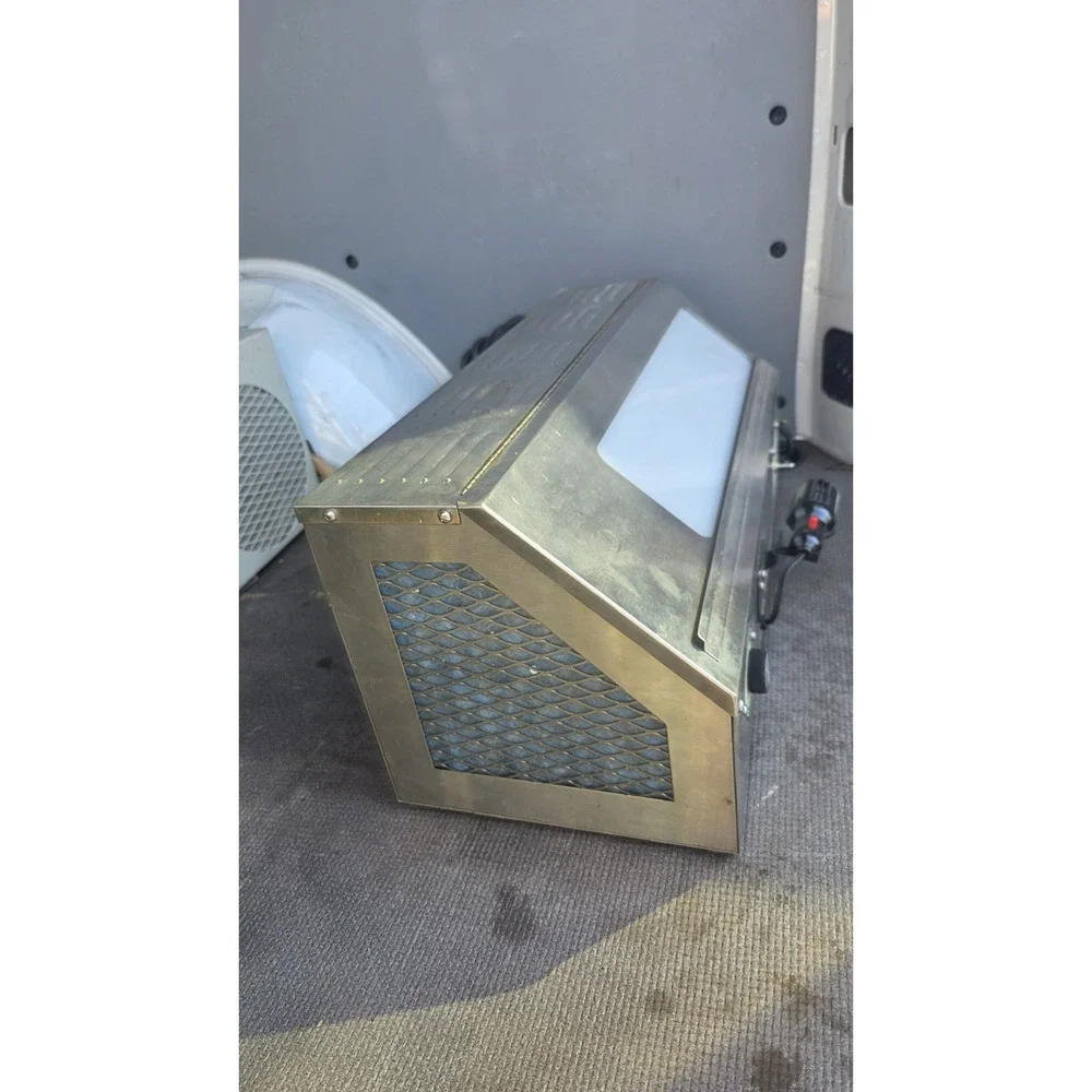 Strip Film Viewer Stainless Steel High Intensity Illuminator NDT VISIONS INC